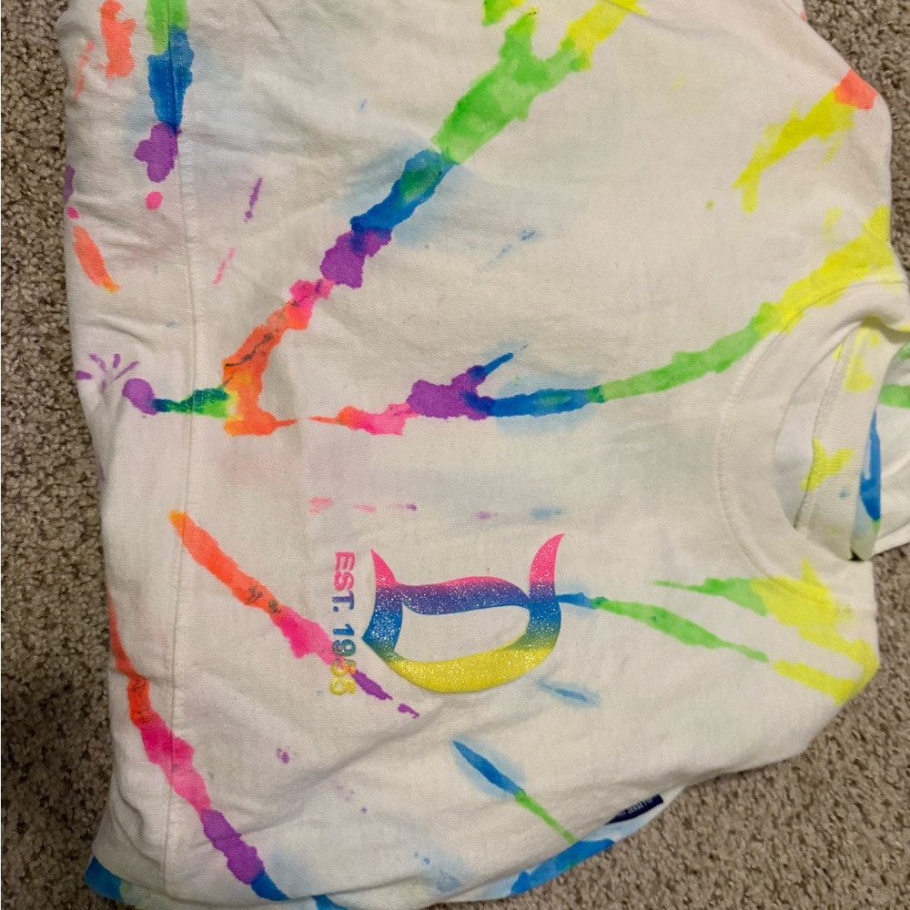 Tie dye Disneyland spirit jersey